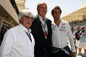 Bernie Ecclestone and King Juan Carlos