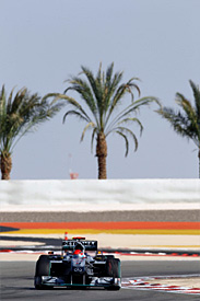 Michael Schumacher, Mercedes, Bahrain GP