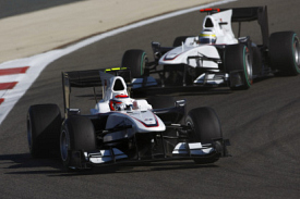 Kamui Kobayashi and Pedro de la Rosa