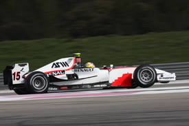Pastor Maldonado, Rapax, Ricard testing March 2010