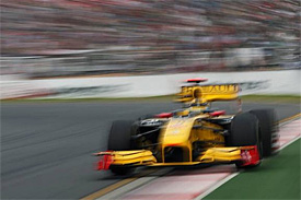 Robert Kubica, Renault, Australian GP