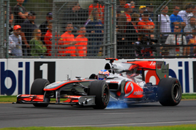Jenson Button, McLaren, Melbourne 2010