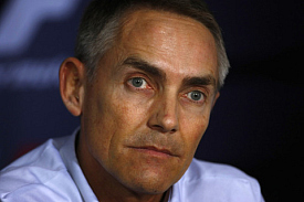 Mclaren's Martin Whitmarsh in Melbourne, 2010