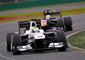 Pedro de la Rosa, Sauber, Australian GP