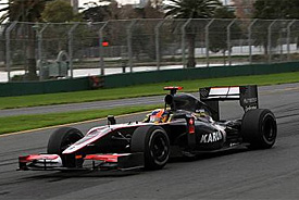 Karun Chandhok, HRT, Australian GP