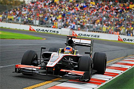 Karun Chandhok, HRT, Australian GP