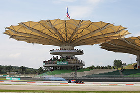 Sepang's main grandstand