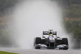 Nico Rosberg, Mercedes, Sepang 2010
