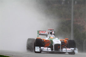 Adrian Sutil, Force India, Malaysian GP