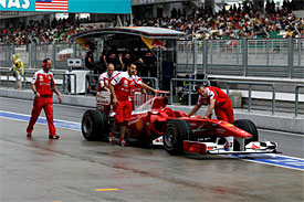 Fernando Alonso's car