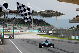 Richard Bradley dominated Formula BMW Pacific 