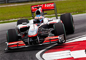 Jenson Button, McLaren, Malaysian GP