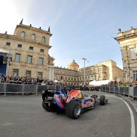 David Coulthard, Red Bull demo in Bogota