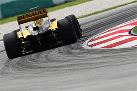 Robert Kubica, Renault, Malaysian GP