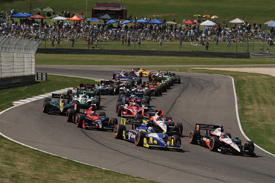 Barber IndyCar start 2010