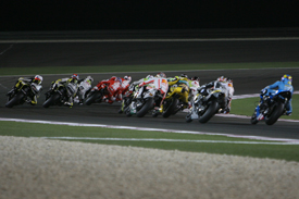 Qatar MotoGP start 2010