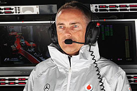 Martin Whitmarsh, McLaren, China 2010