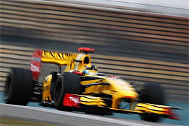 Robert Kubica, Renault, Chinese GP