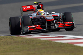 Lewis Hamilton, McLaren, China 2010