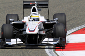Pedro de la Rosa, Sauber, Shanghai 2010