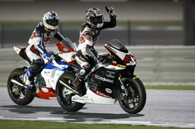 Shoya Tomizawa won in Qatar as Moto2 made its debut