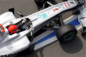 Michael Schumacher, Mercedes, Spanish GP
