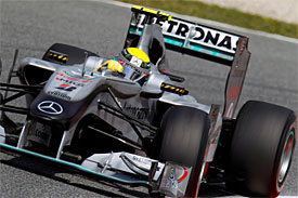 Nico Rosberg, Mercedes, Spanish GP