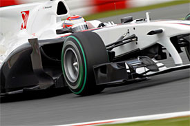 Kamui Kobayashi, Sauber, Spanish GP