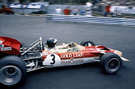 Jochen Rindt en route to victory at Monaco in 1970