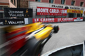 Robert Kubica, Renault, Monaco GP