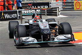 Michael Schumacher, Mercedes, Monaco GP