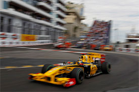 Robert Kubica, Renault, Monaco GP
