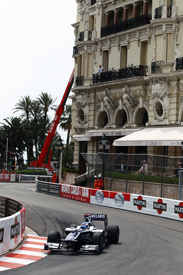 Rubens Barrichello, Williams, Monaco 2010