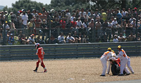 Casey Stoner retires from the French GP