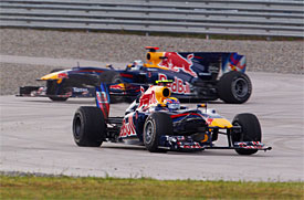 Mark Webber, Sebastian Vettel crash in Turkey