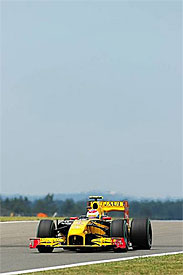 Vitaly Petrov during the Turkish GP