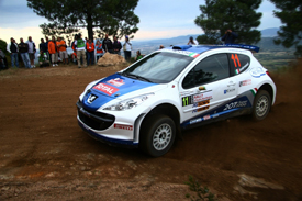 Paolo Andreucci, Peugeot, Sardinia 2010