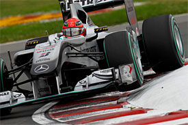 Michael Schumacher, Mercedes, Canadian GP
