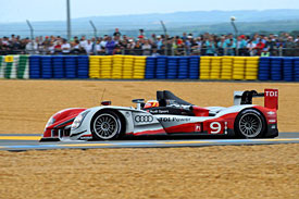 #9 Audi R15 plus. Le Mans, 2010