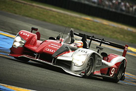 #9 Audi R15 plus. Le Mans, 2010