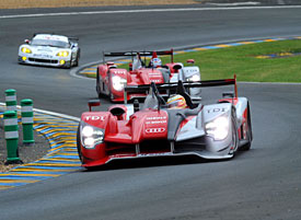 #9 Audi R15 plus. Le Mans, 2010