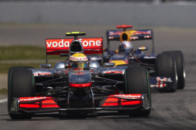 Lewis Hamilton and Sebastian Vettel
