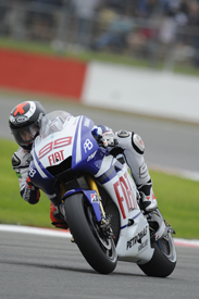 Jorge Lorenzo, Yamaha, Silverstone 2010