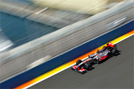 Jenson Button, McLaren, European GP