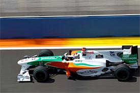 Adrian Sutil, Force India, European GP