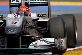 Michael Schumacher, Mercedes, European GP