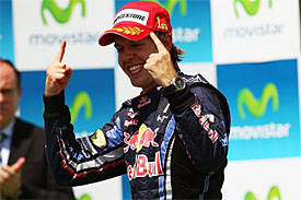 Sebastian Vettel, Red Bull, European GP
