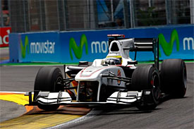 Pedro de la Rosa, Sauber, European GP