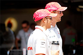 Lewis Hamilton, Jenson Button