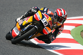 Marc Marquez Ajo Derbi Barcelona 2010